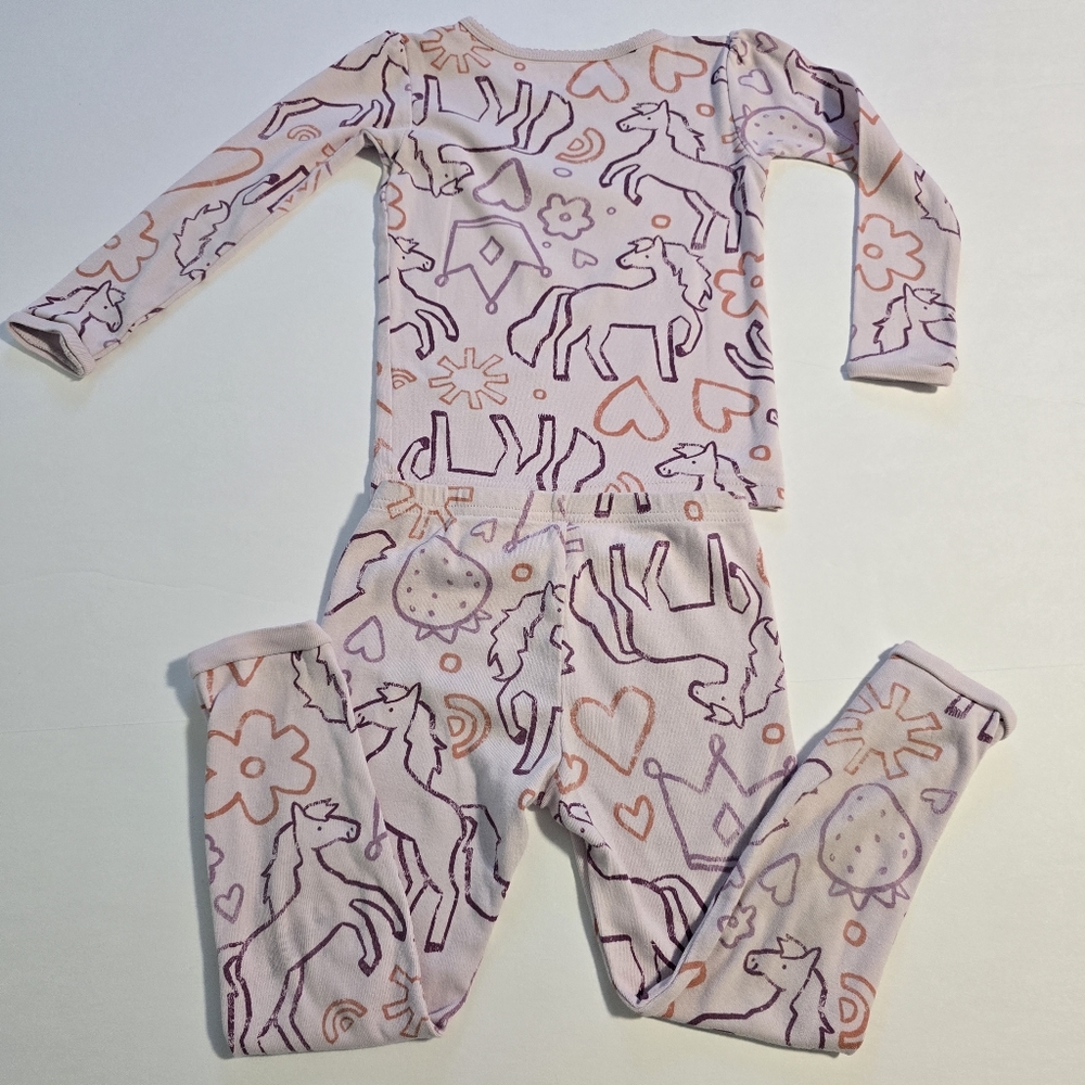 Just One You by Carter’s 4T Princesses and Horses 4-Piece Print Pajama Set - Picture 10 of 13